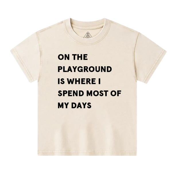Back To School Toddler&Kids Washed Tees