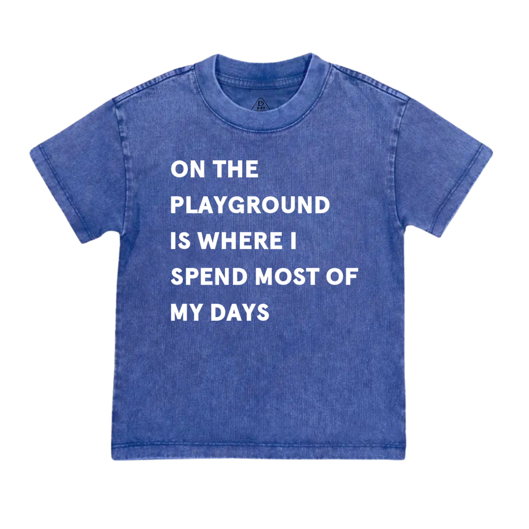 Back To School Toddler&Kids Washed Tees