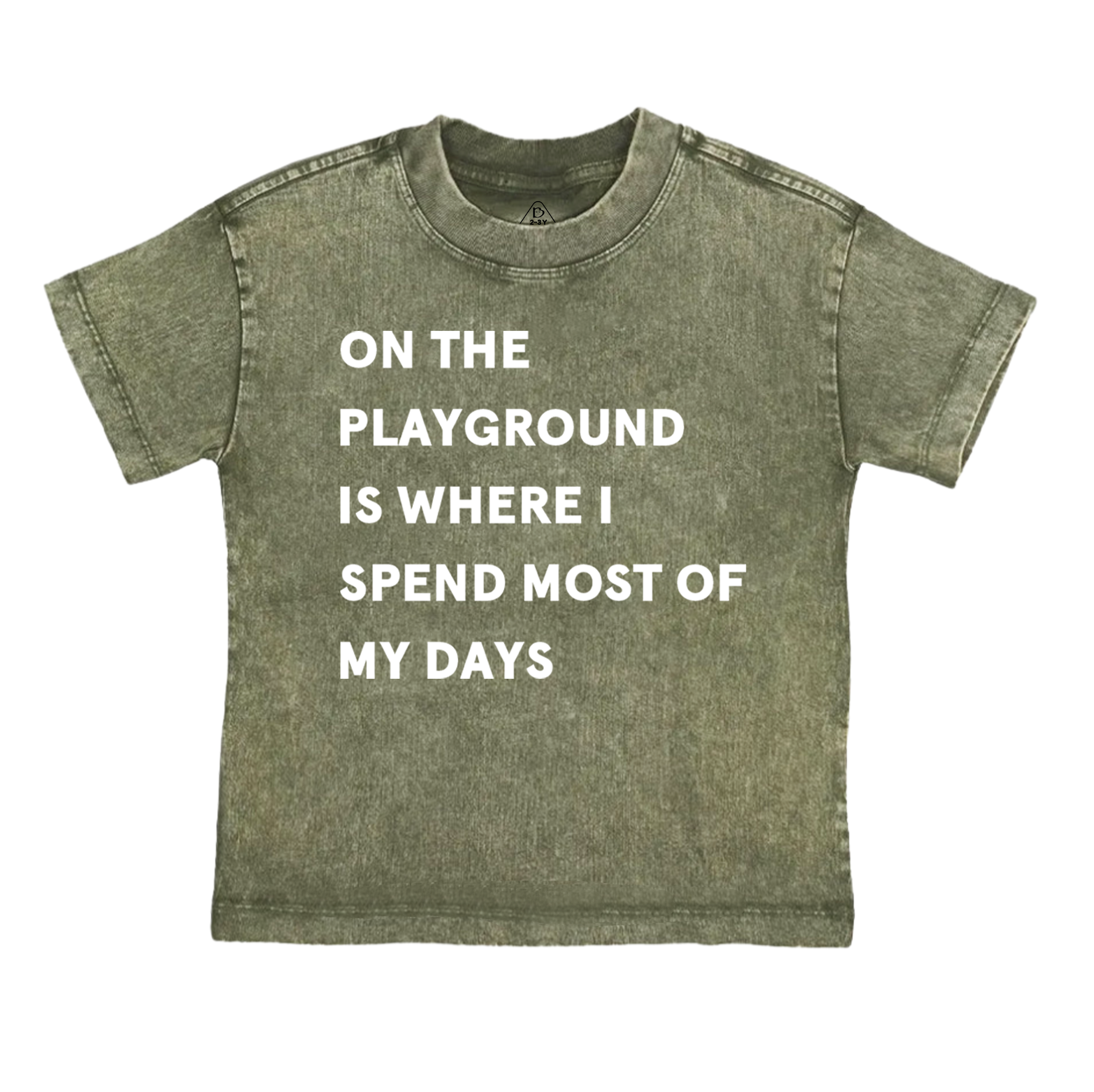 Back To School Toddler&Kids Washed Tees