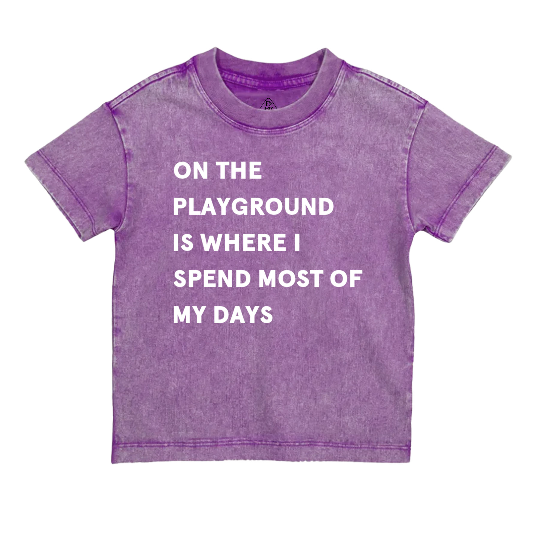 Back To School Toddler&Kids Washed Tees