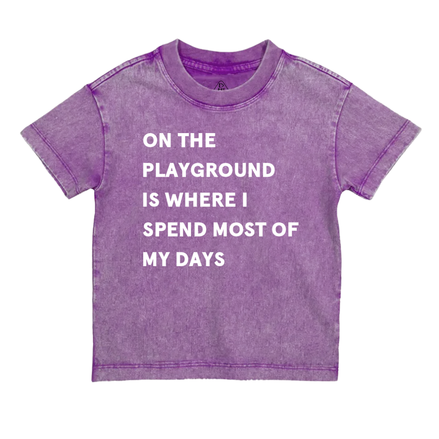 Back To School Toddler&Kids Washed Tees