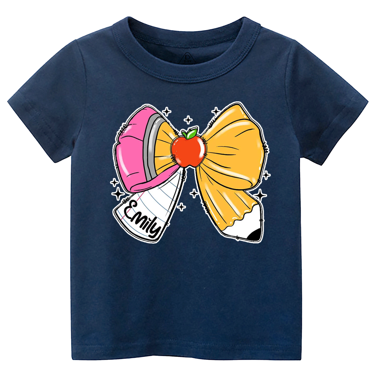 Personalized Pencil Name Toddler&Kid's Tees Beepumpkin 