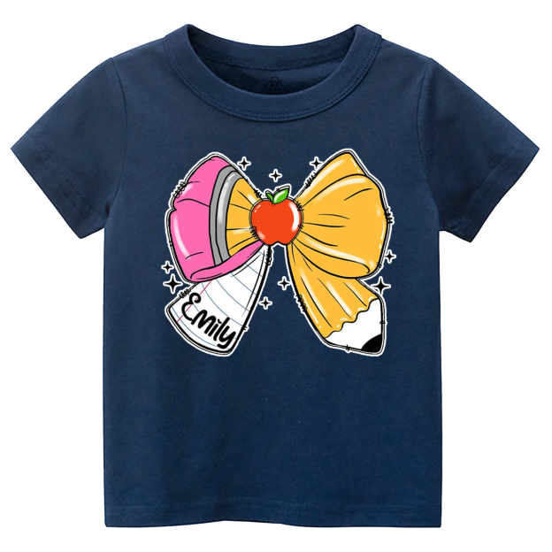 Personalized Pencil Name Toddler&Kid's Tees Beepumpkin 