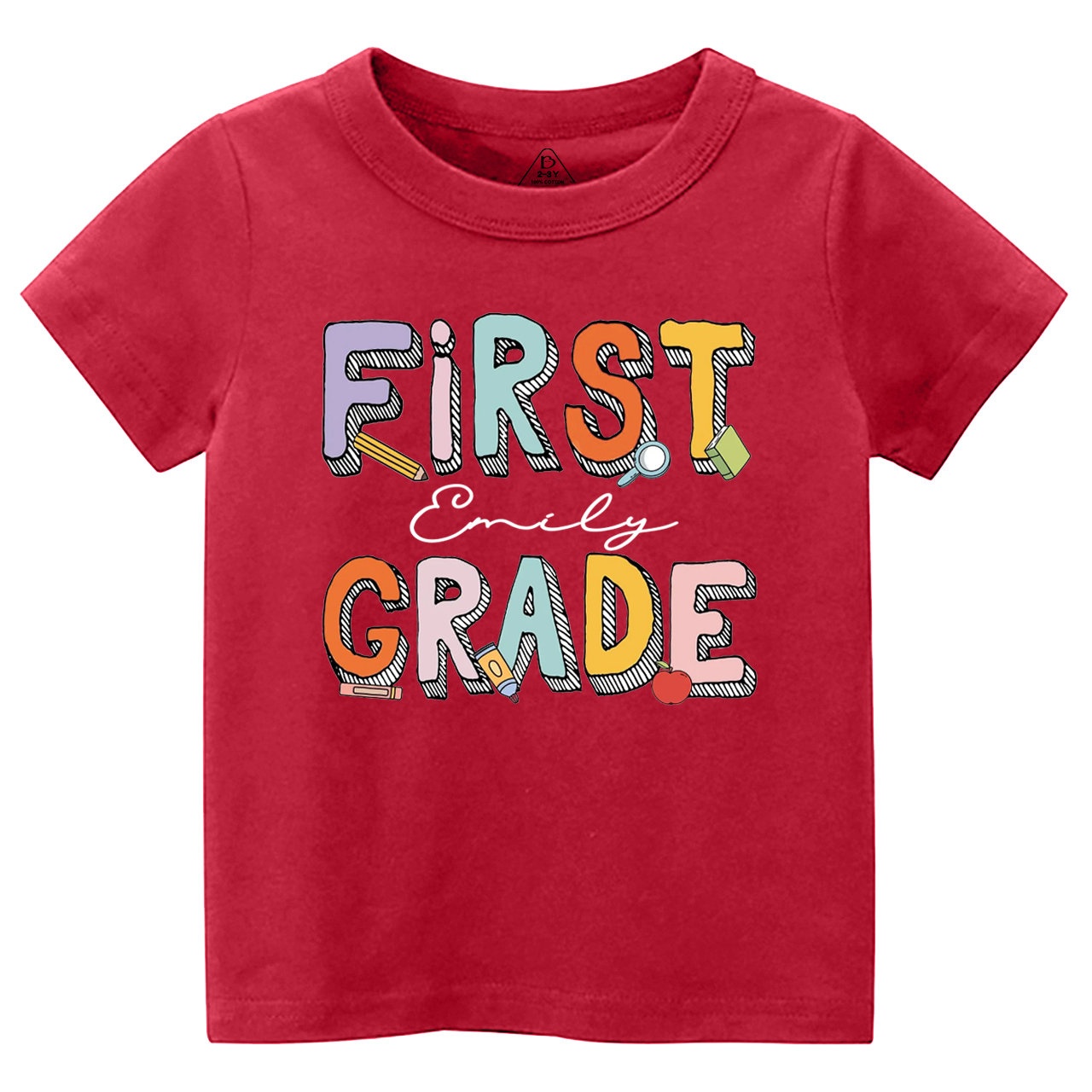 Personalized Back to School Bundle Toddler&Kid's Tees Beepumpkin 
