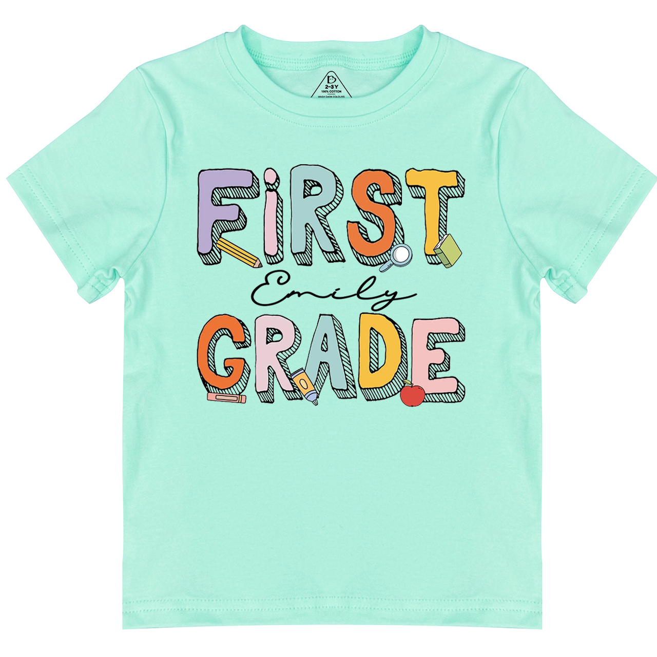 Personalized Back to School Bundle Toddler&Kid's Tees Beepumpkin 