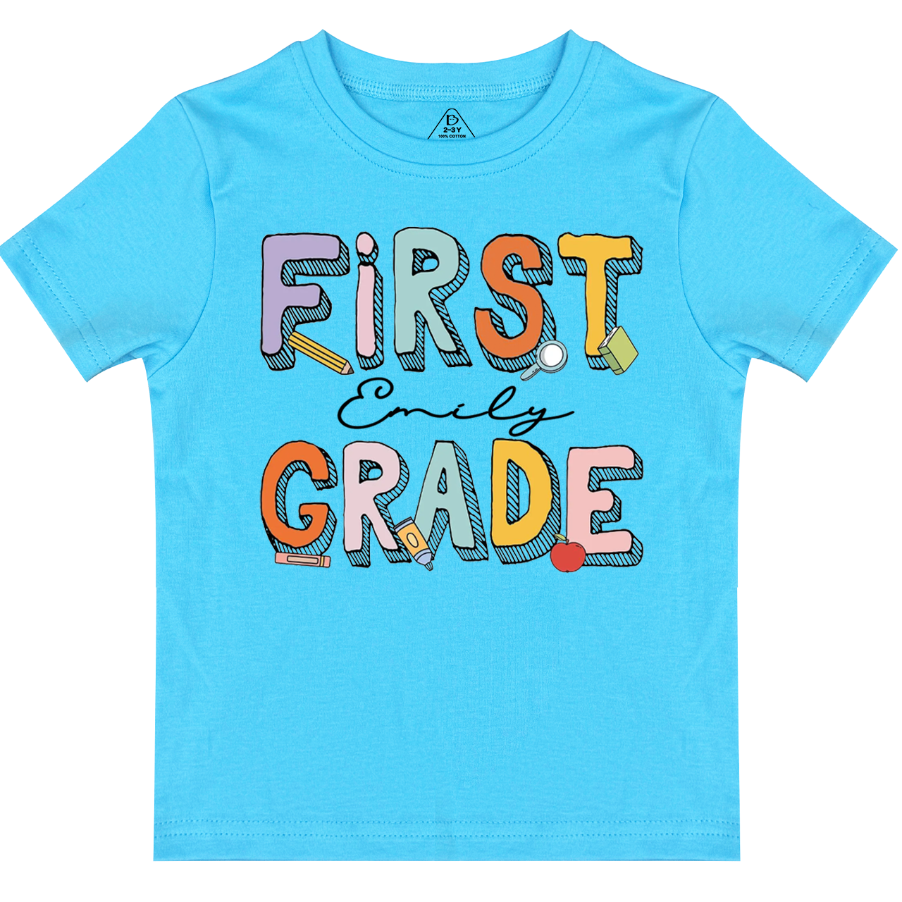 Personalized Back to School Bundle Toddler&Kid's Tees Beepumpkin 