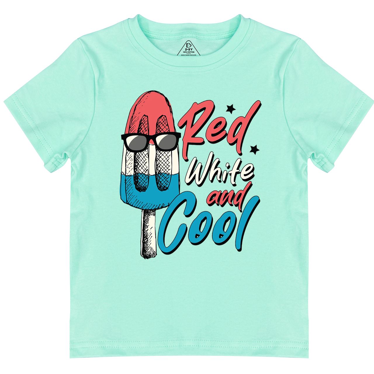 Red, White And Cool Toddler&Kid's Tees Beepumpkin 