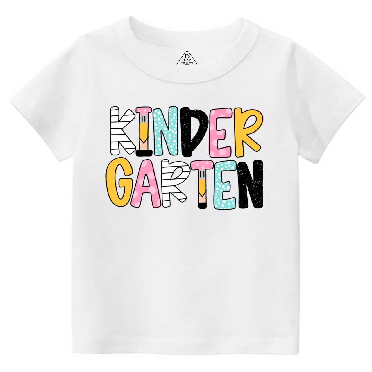 Personalized Retro Back To School Toddler&Kid's Tees Beepumpkin 
