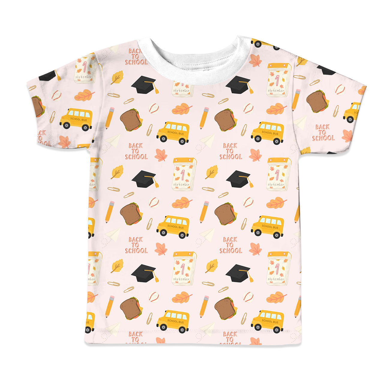 Sandwich Back To School All Over Print Kids Tees