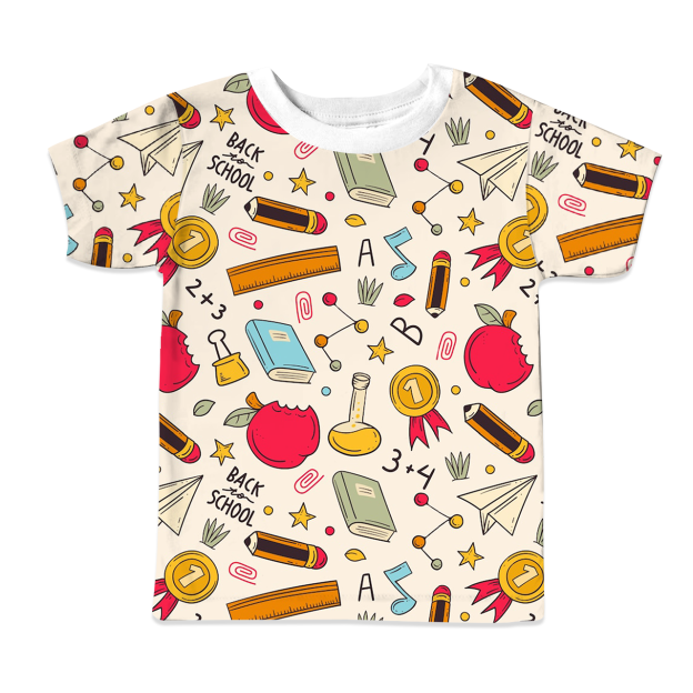 Mathematics Medal Back To School All Over Print Kids Tees