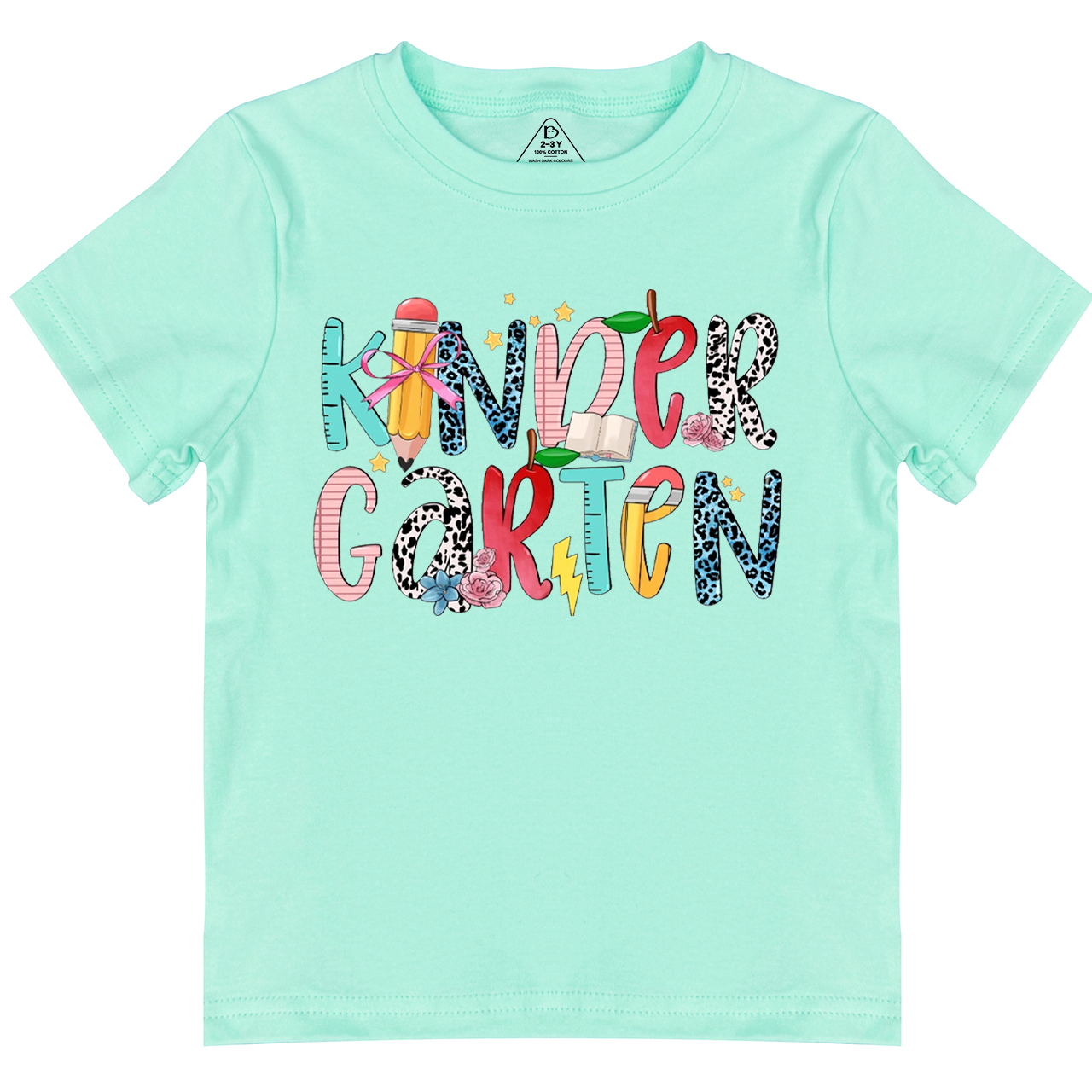 Personalized Colored Letters Toddler&Kid's Tees Beepumpkin 
