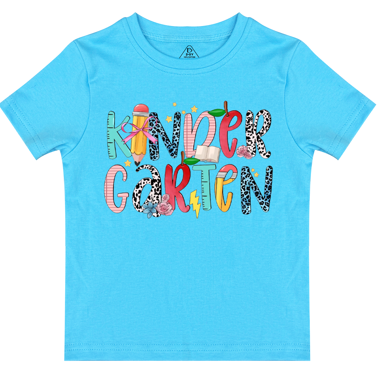 Personalized Colored Letters Toddler&Kid's Tees Beepumpkin 
