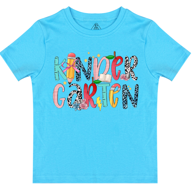 Personalized Colored Letters Toddler&Kid's Tees Beepumpkin 