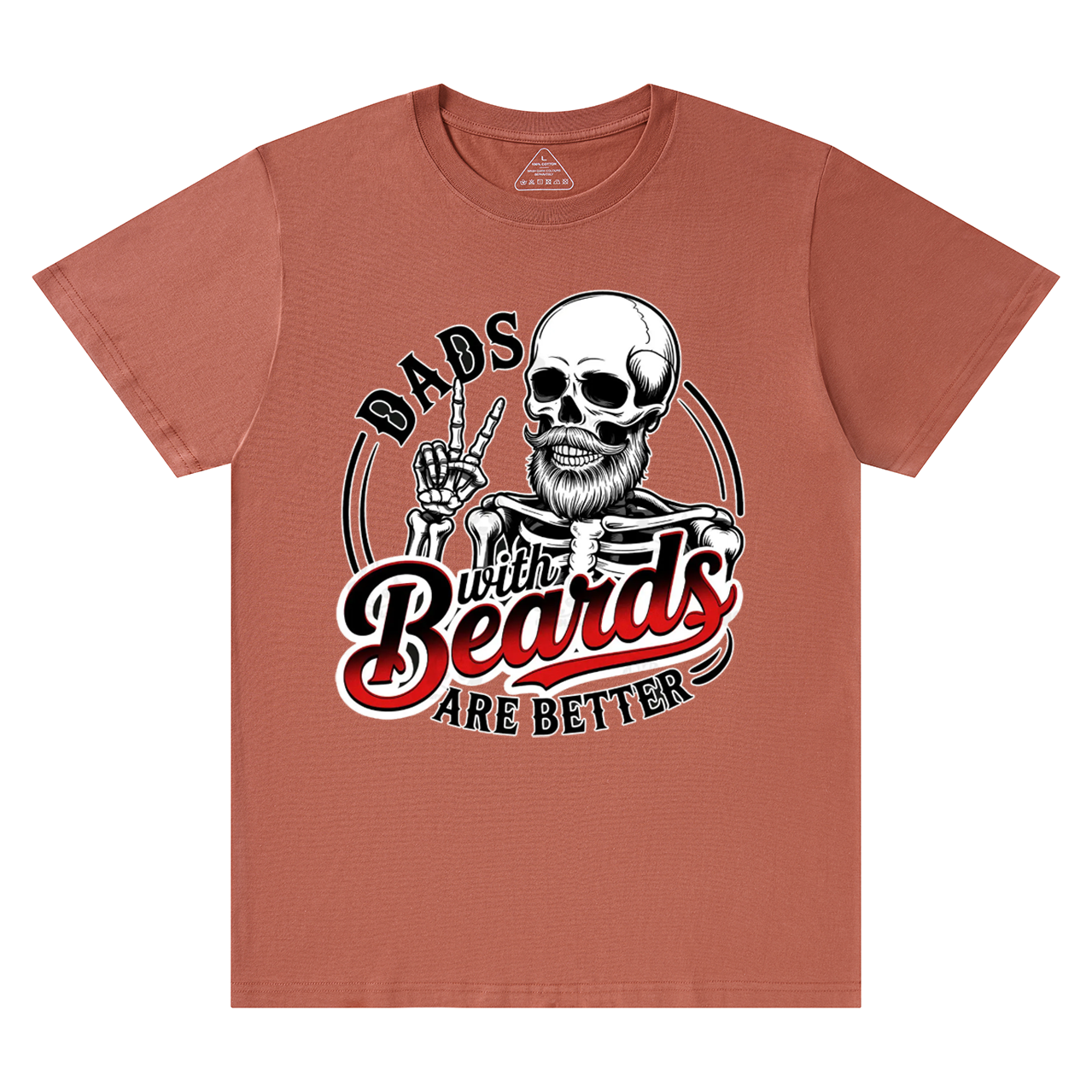 Dads With Beards Are Better T-shirt