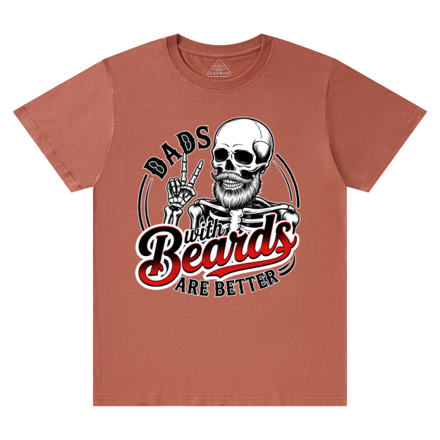 Dads With Beards Are Better T-shirt