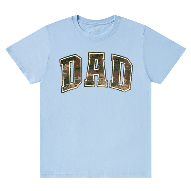 Camouflage Dad T-shirt