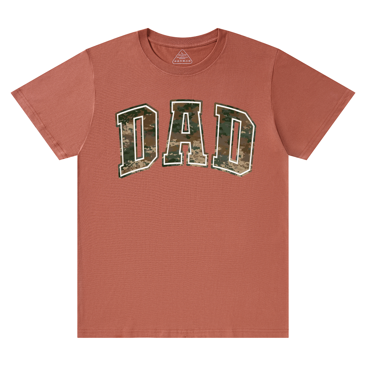 Camouflage Dad T-shirt