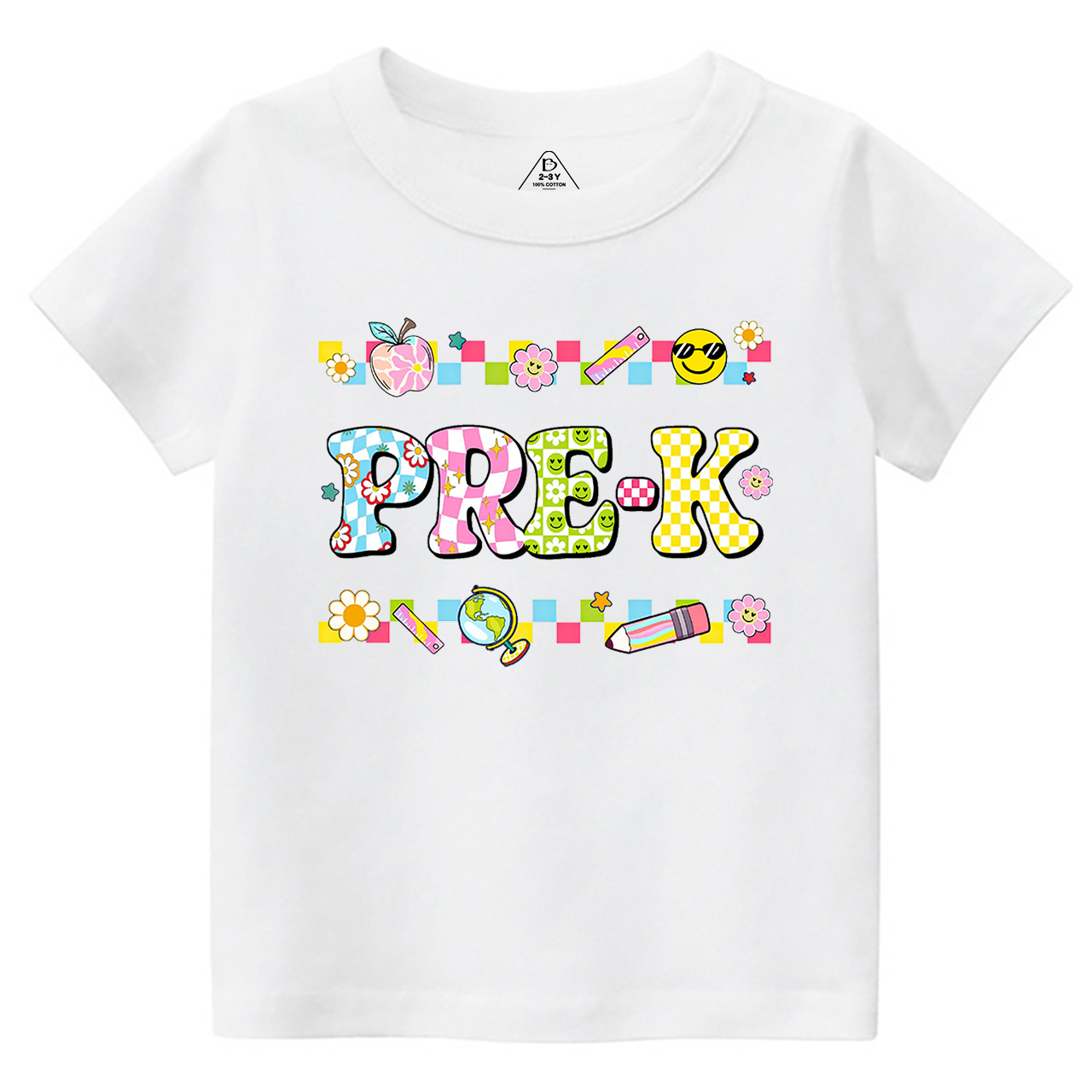 Personalized Preppy Back To School Bundle Toddler&Kid's Tees Beepumpkin 
