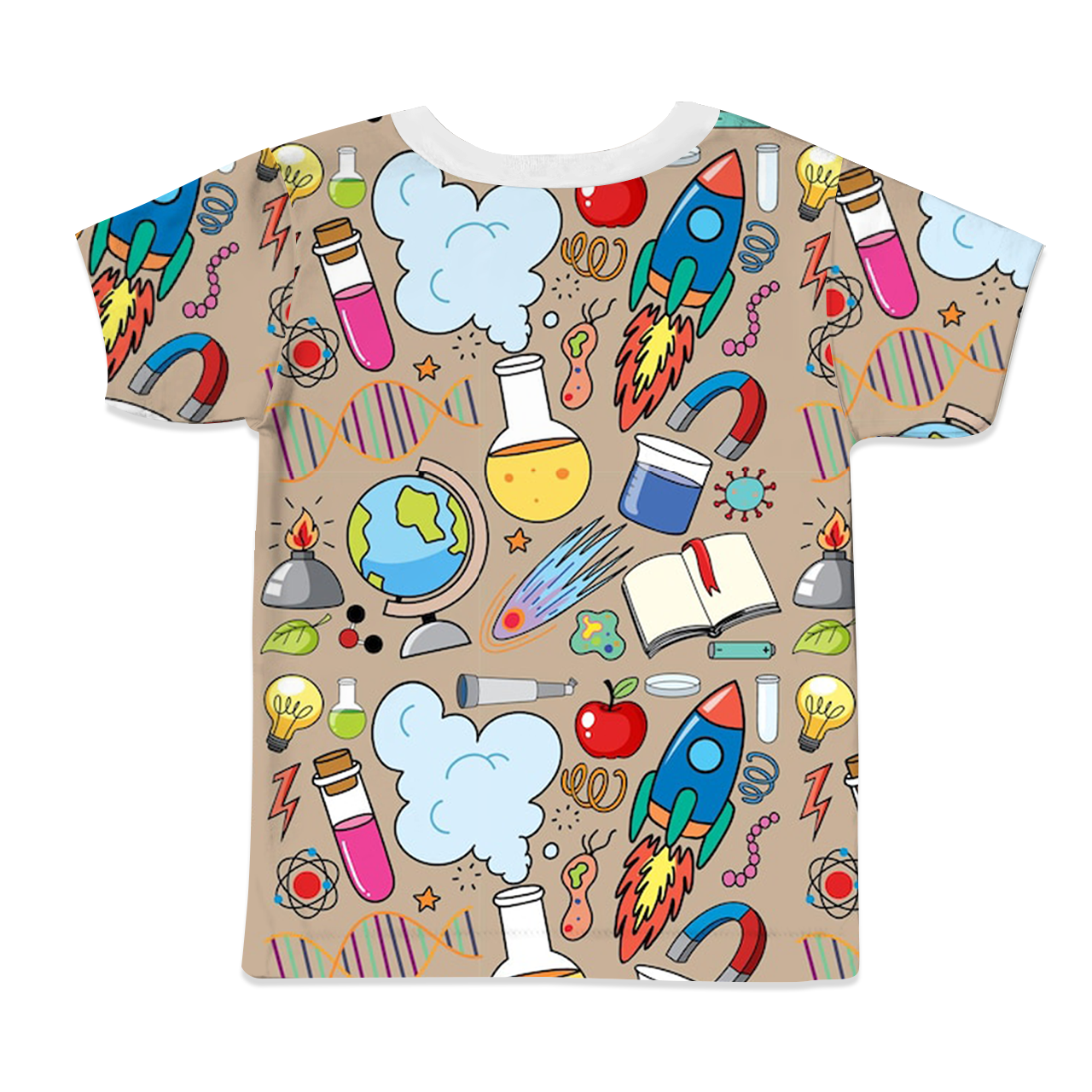 Interesting Experiment All Over Print Kids Tees