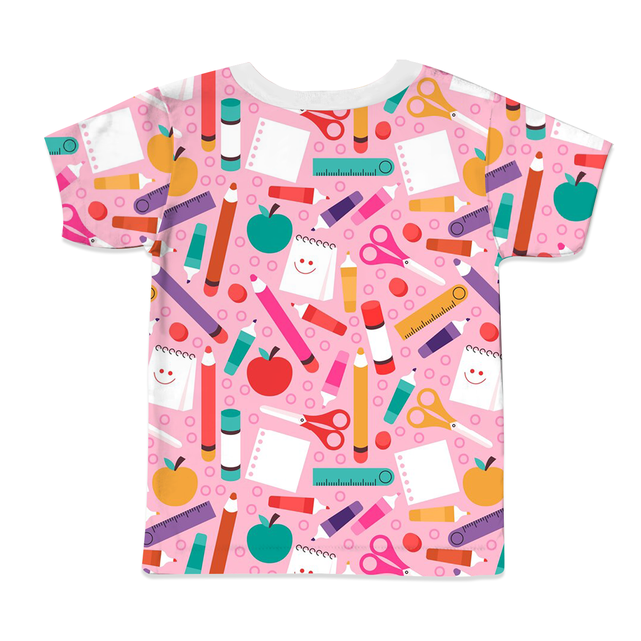 Smiley Diary All Over Print Kids Tees