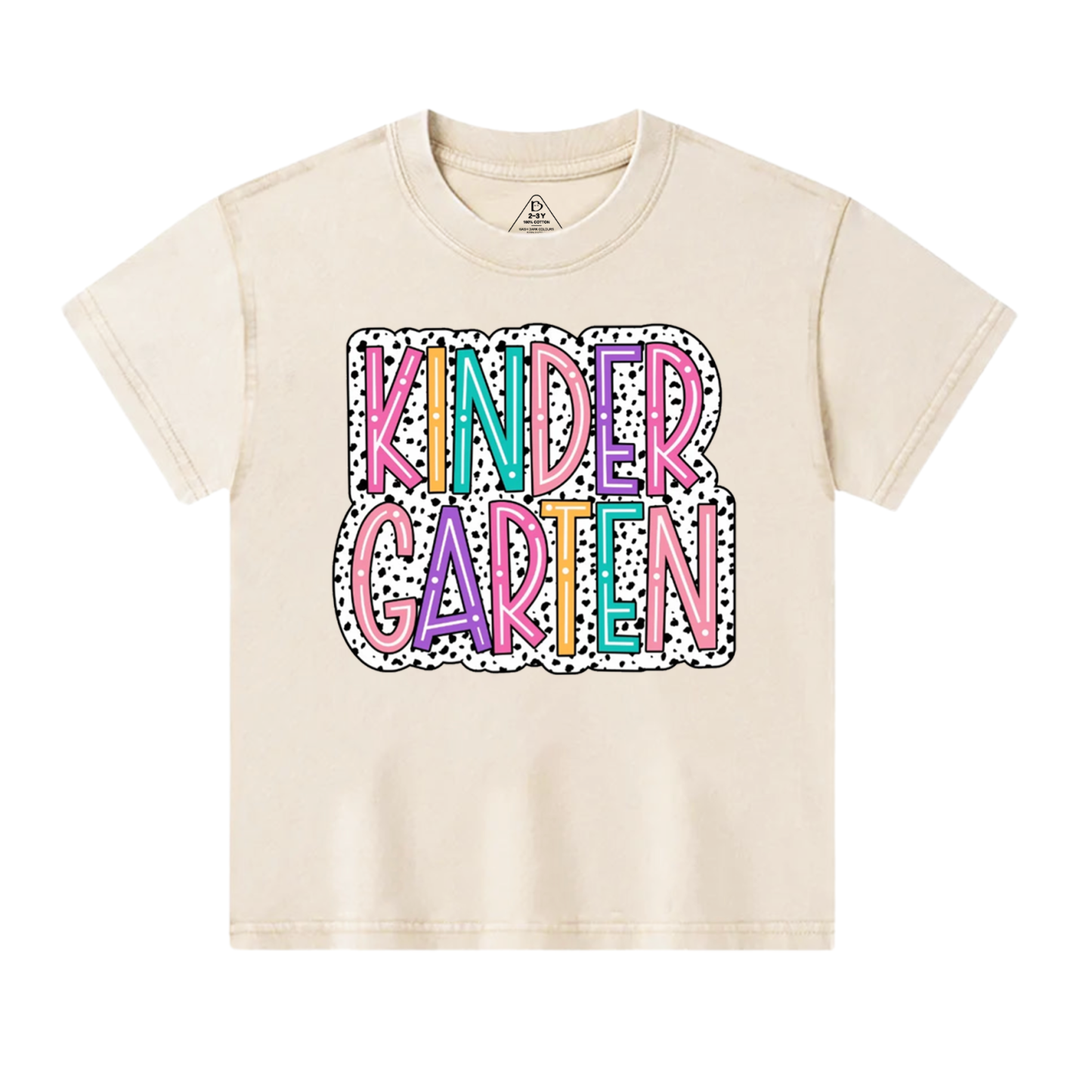 Personalized School Grade Toddler&Kids Washed Tees