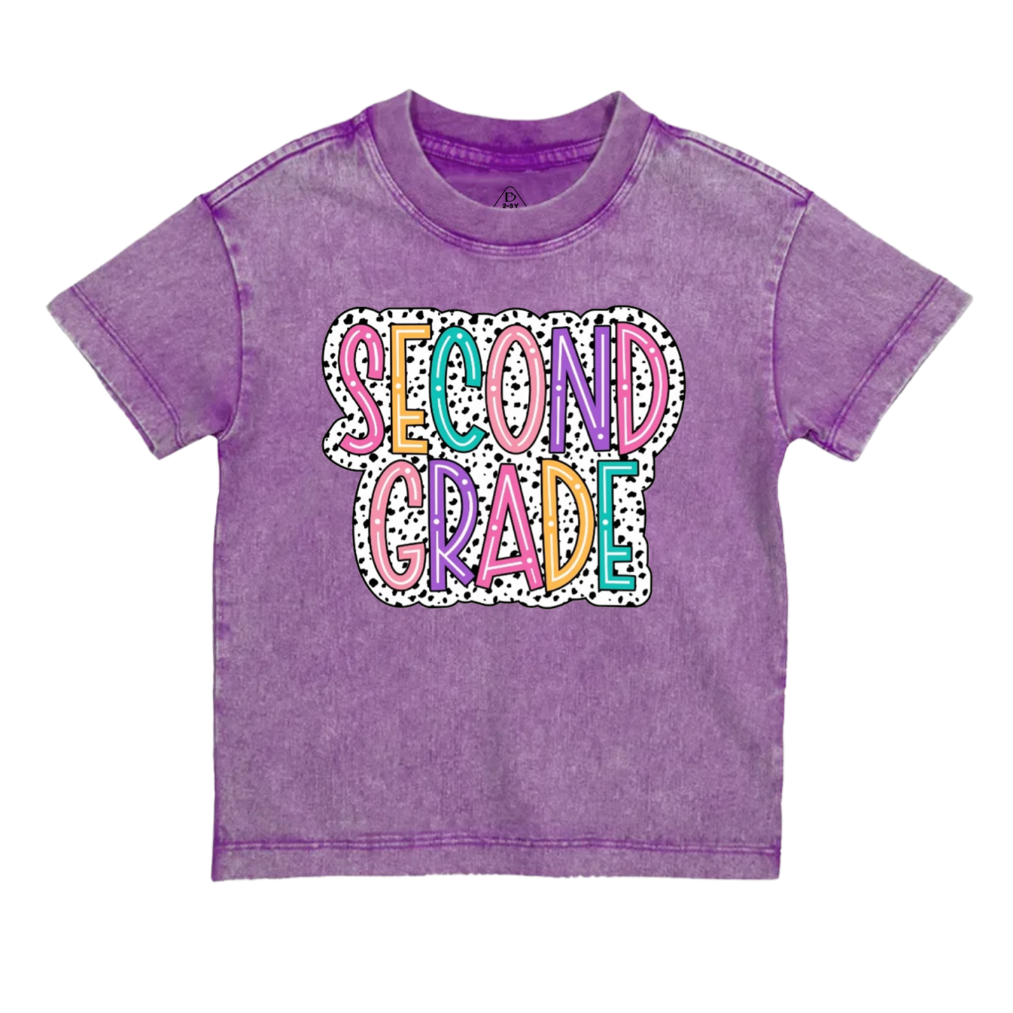 Personalized School Grade Toddler&Kids Washed Tees