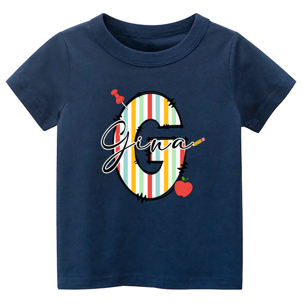Personalized Alphabet Toddler&Kid's Tees Beepumpkin