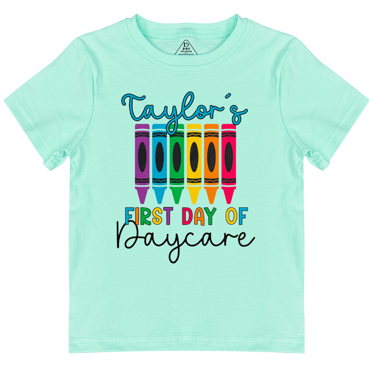 My First Day Of Daycare Toddler&Kid's Tees Beepumpkin