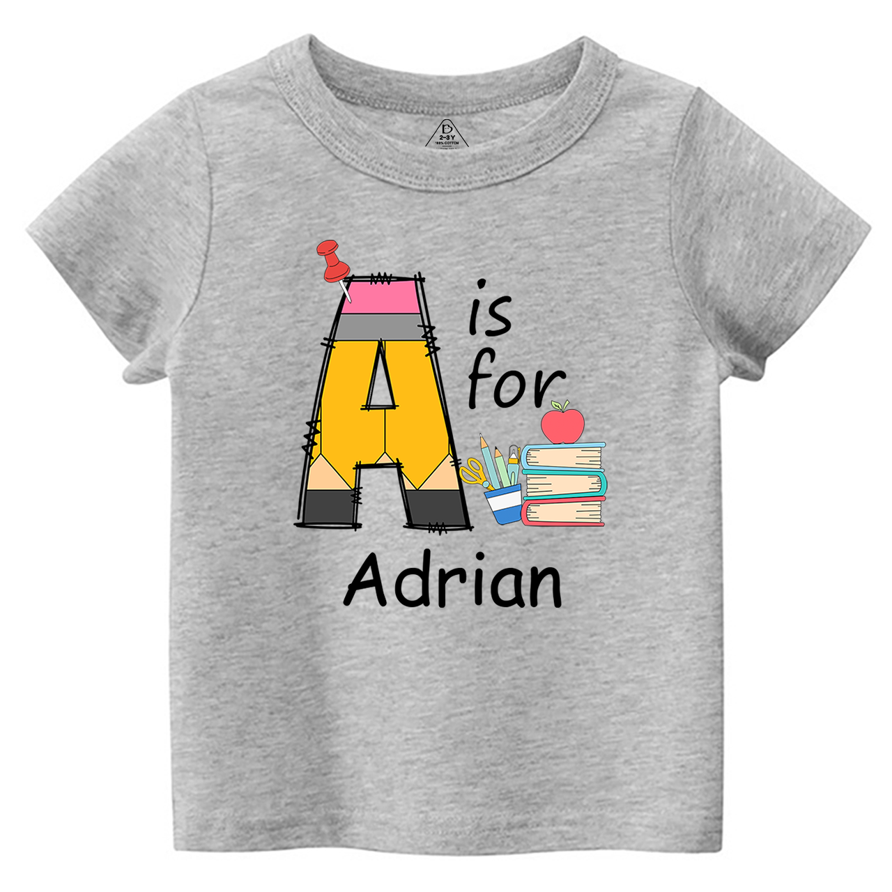 Personalized Alphabet Name Toddler&Kid's Tees Beepumpkin
