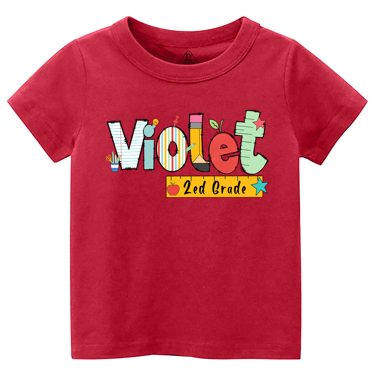Personalized Alphabet Toddler&Kid's Tees Beepumpkin