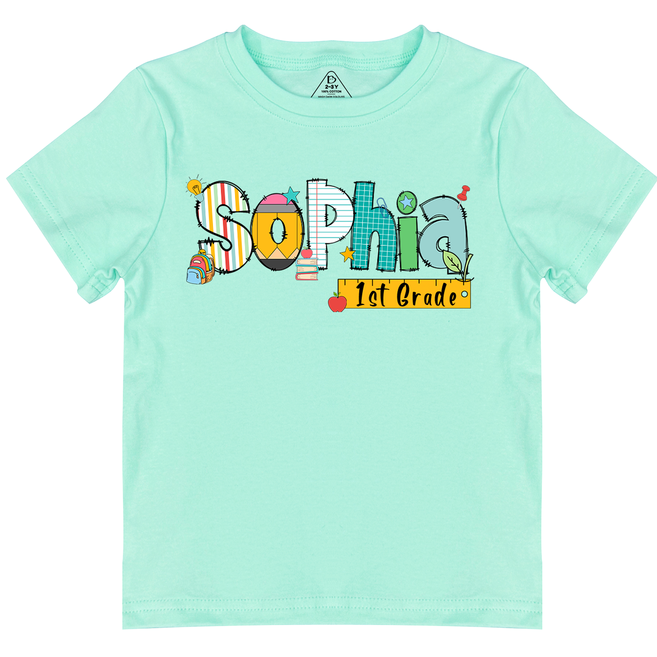 Personalized Alphabet Toddler&Kid's Tees Beepumpkin