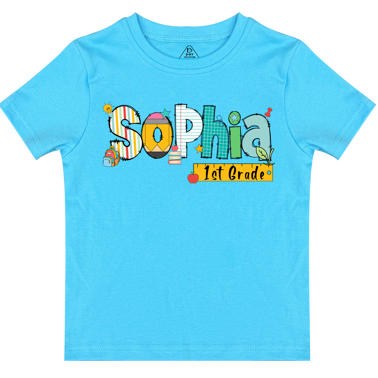 Personalized Alphabet Toddler&Kid's Tees Beepumpkin