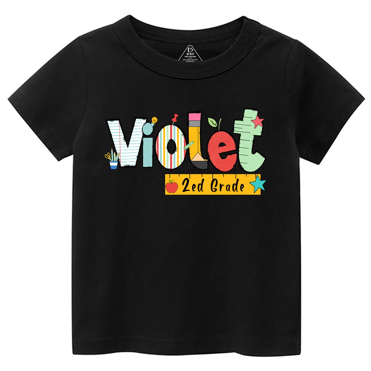 Personalized Alphabet Toddler&Kid's Tees Beepumpkin