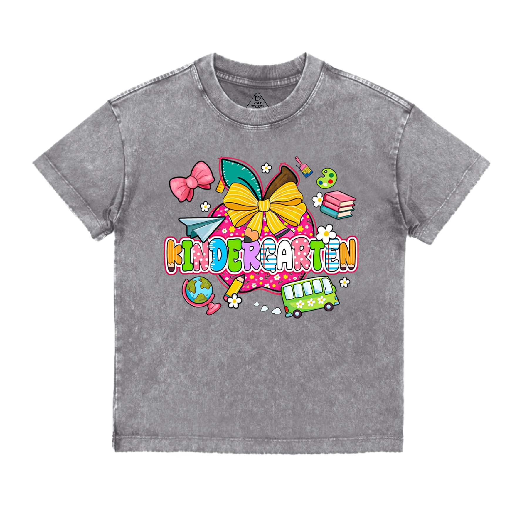 Personalized Gift Pack Toddler&Kids Washed Tees