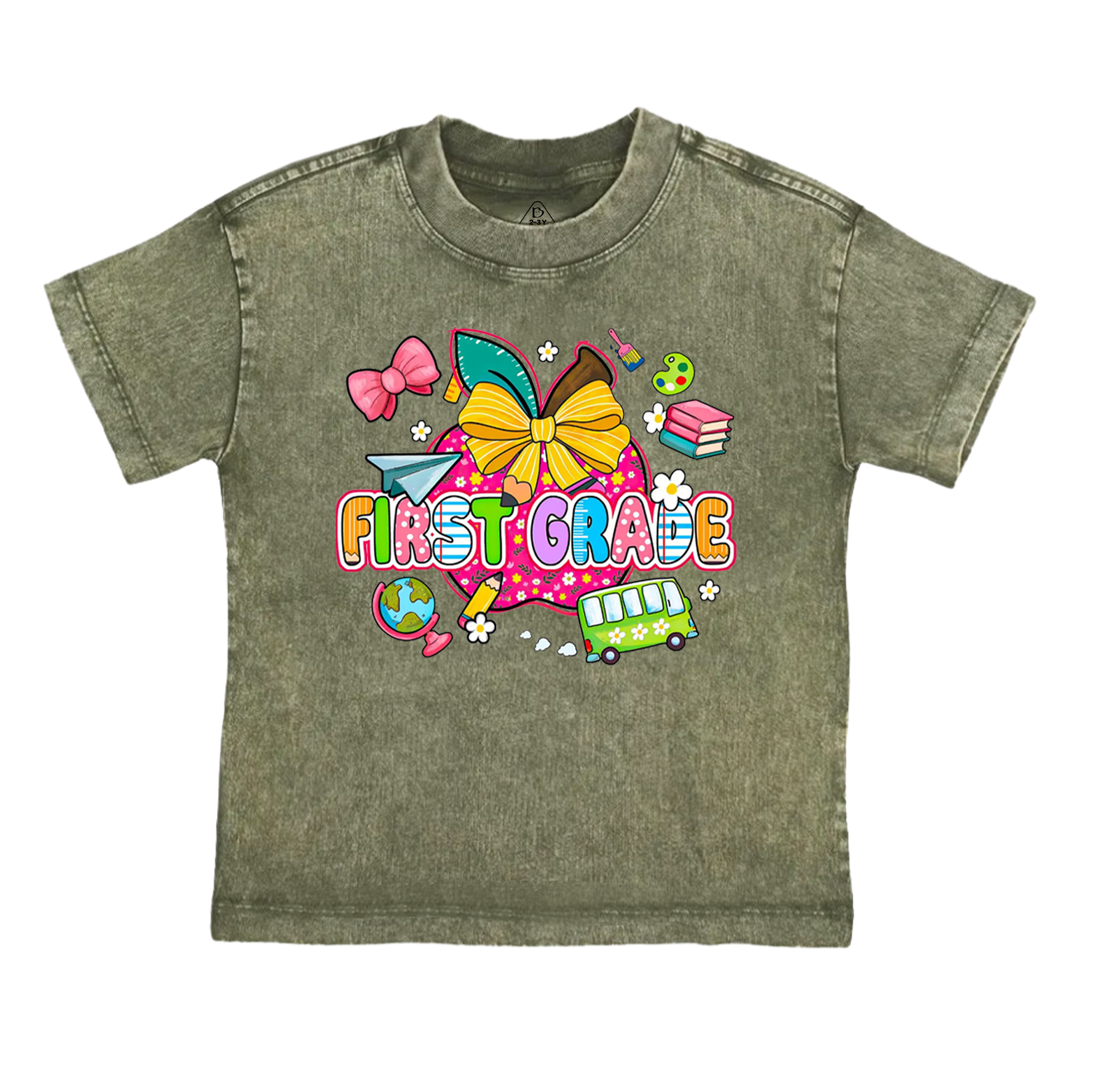 Personalized Gift Pack Toddler&Kids Washed Tees