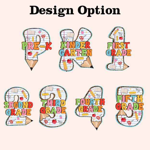 Personalized Alphabet Book Toddler&Kids Washed Tees