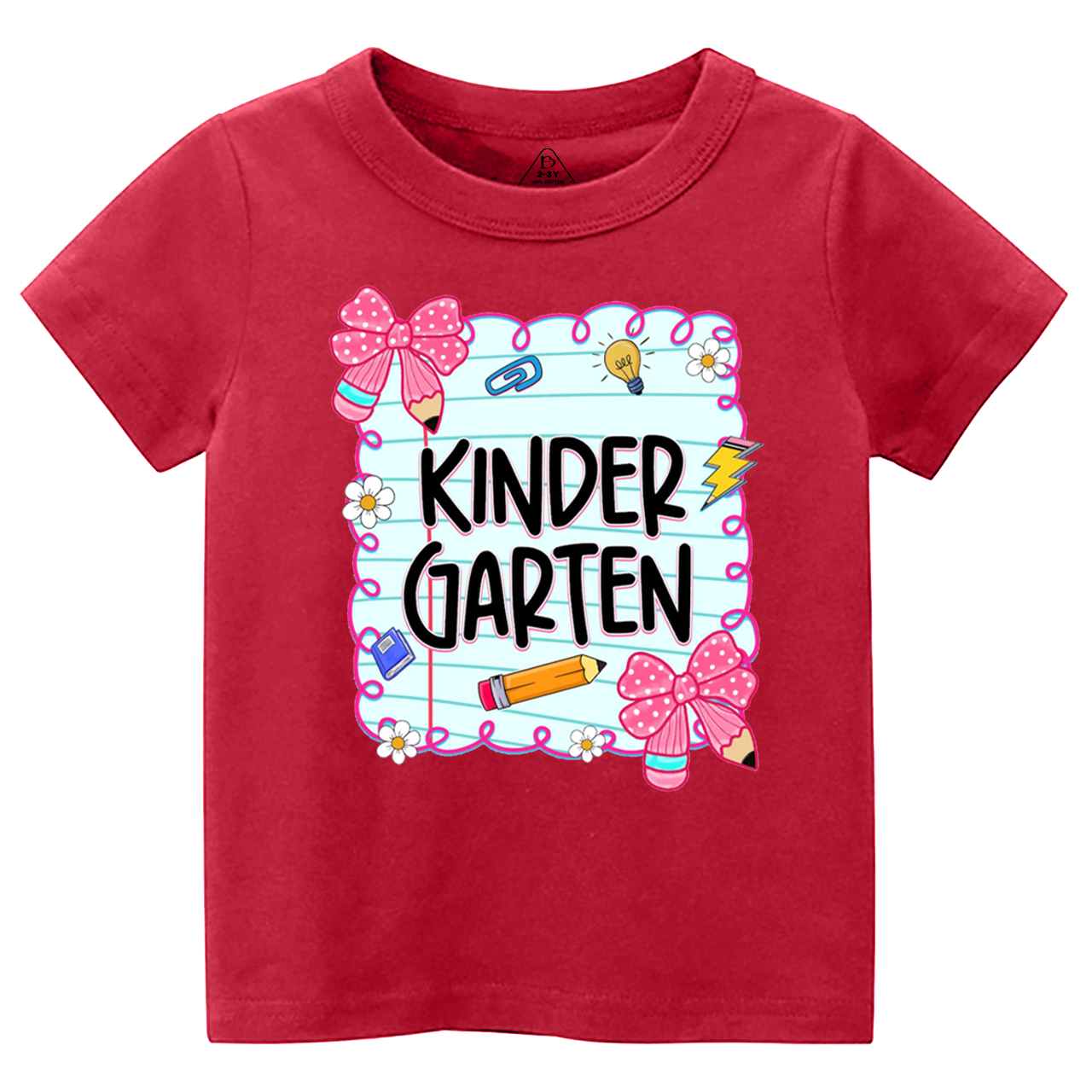 Personalized First Day Of School Toddler&Kid's Tees Beepumpkin