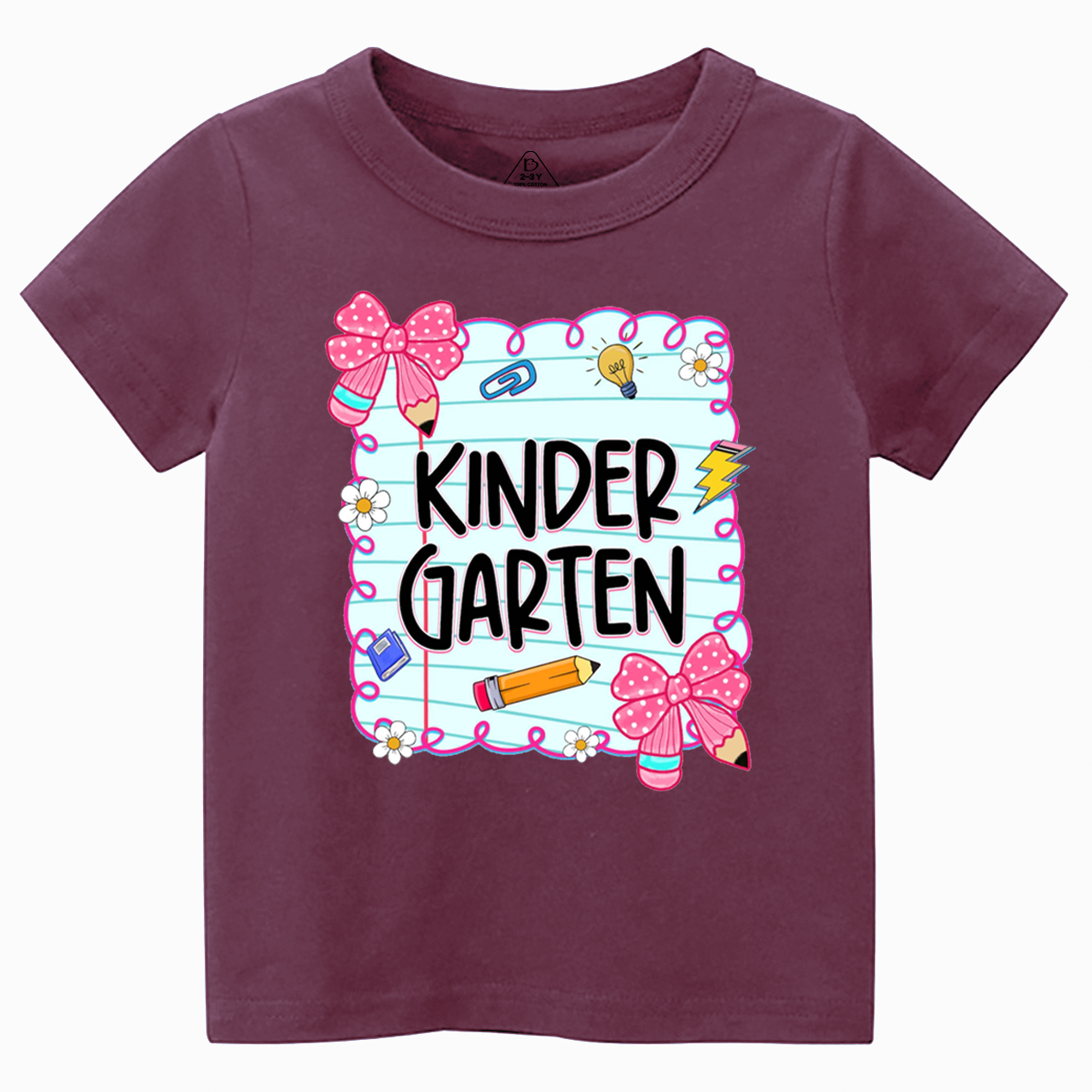 Personalized First Day Of School Toddler&Kid's Tees Beepumpkin