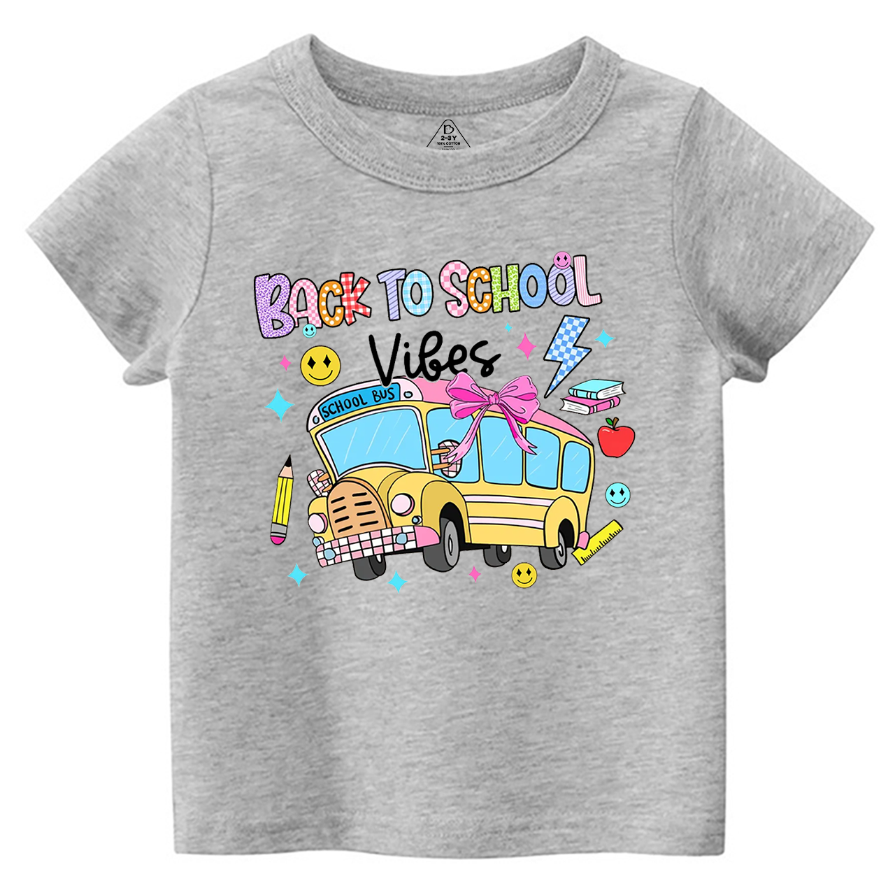 Personalized School Bus Toddler&Kid's Tees Beepumpkin 