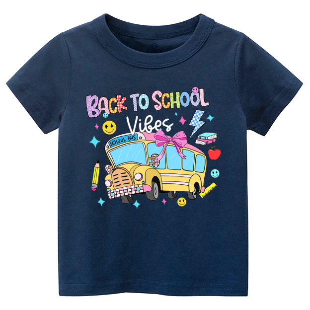 Personalized School Bus Toddler&Kid's Tees Beepumpkin 