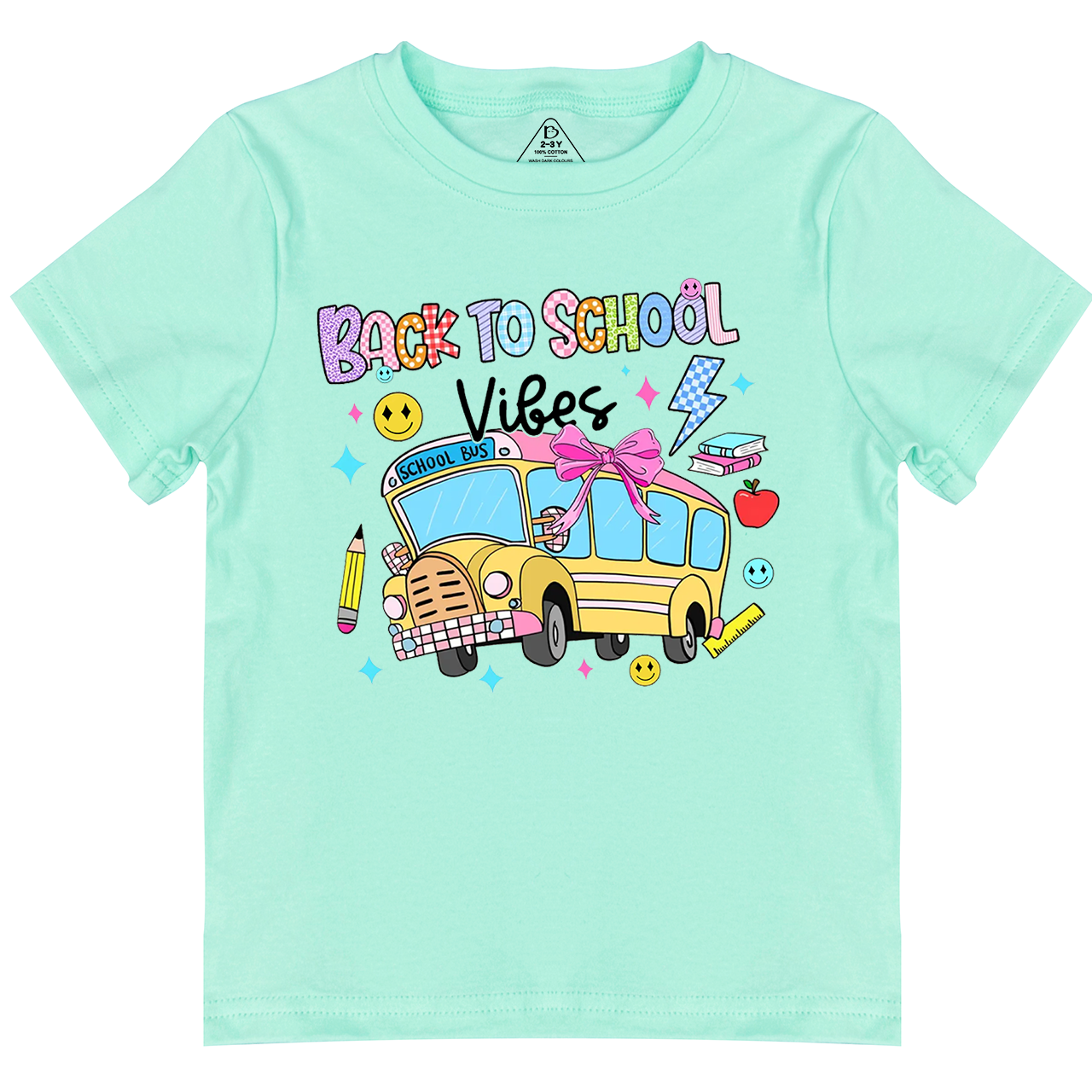 Personalized School Bus Toddler&Kid's Tees Beepumpkin 