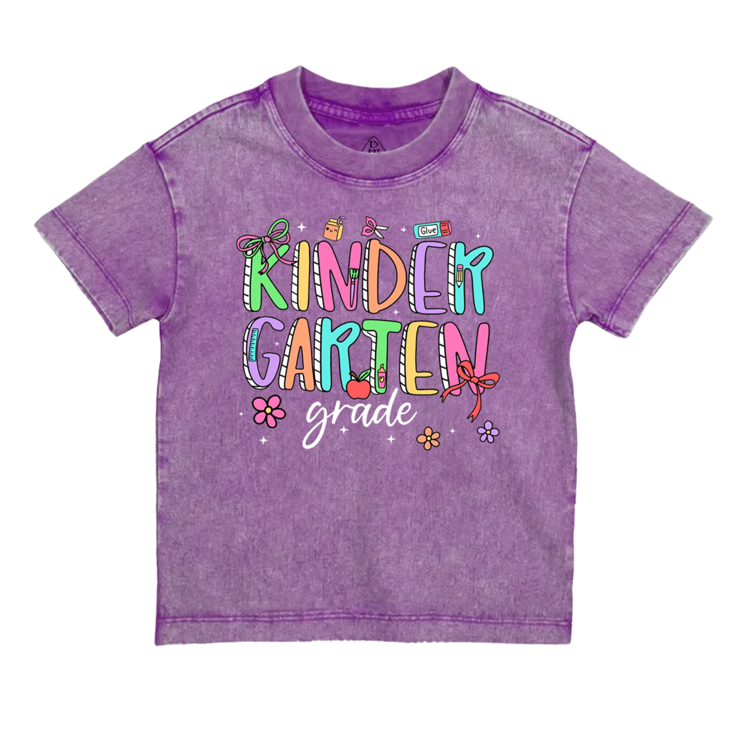 Personalized Shining Grade Toddler&Kids Washed Tees