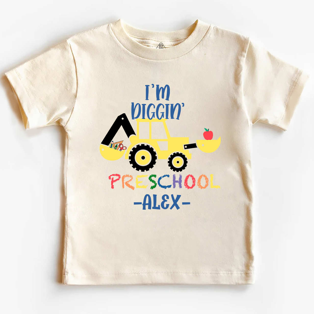 I'm Diggin' Personalized Preschool Shirt