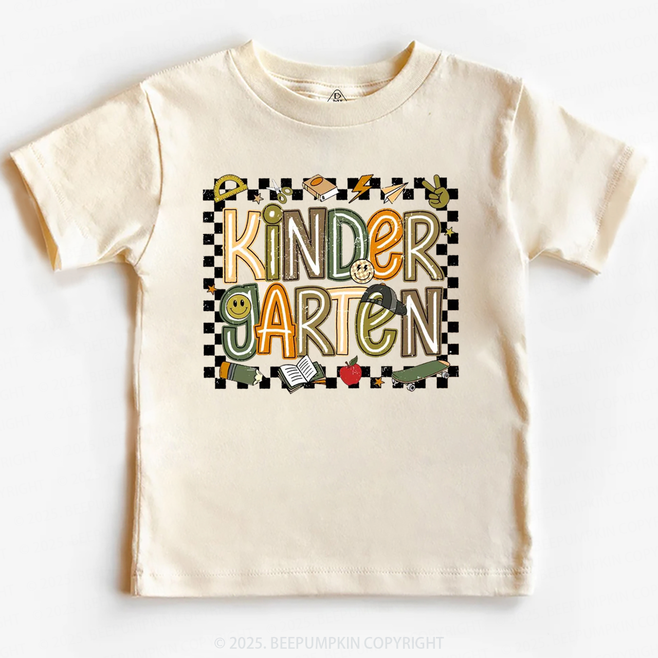 Personalized Back To School Boys Toddler&Kid's Tees Beepumpkin 