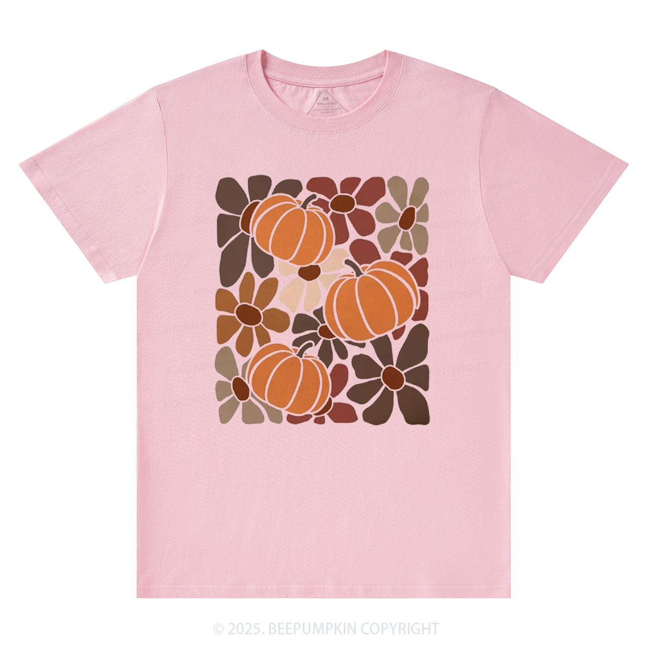 Boho Floral Fall T-Shirts Beepumpkin 