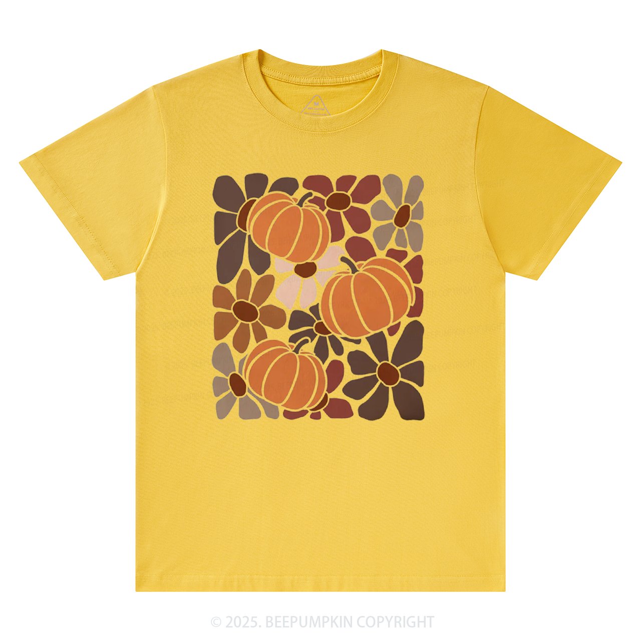 Boho Floral Fall T-Shirts Beepumpkin 