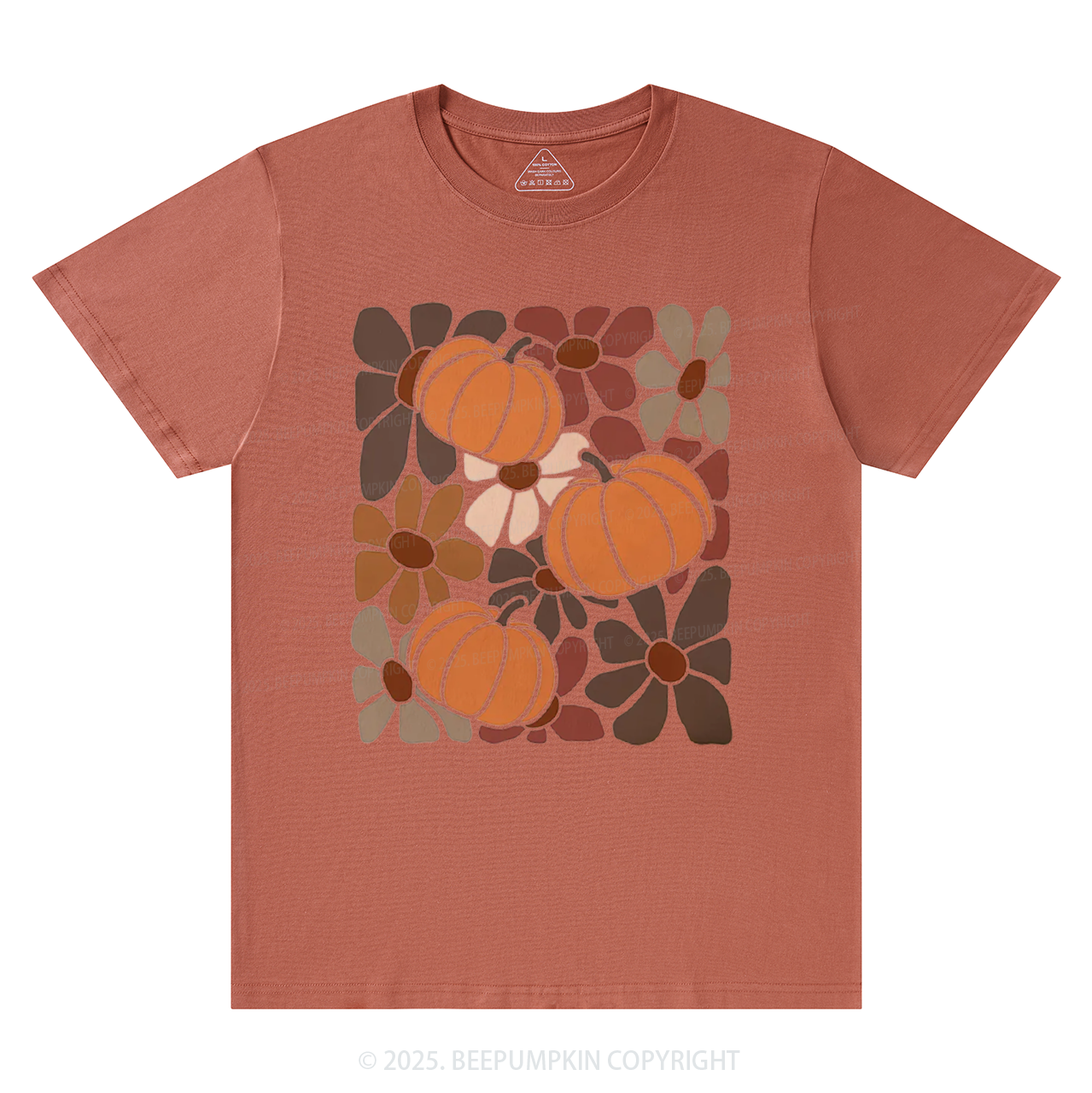 Boho Floral Fall T-Shirts Beepumpkin 