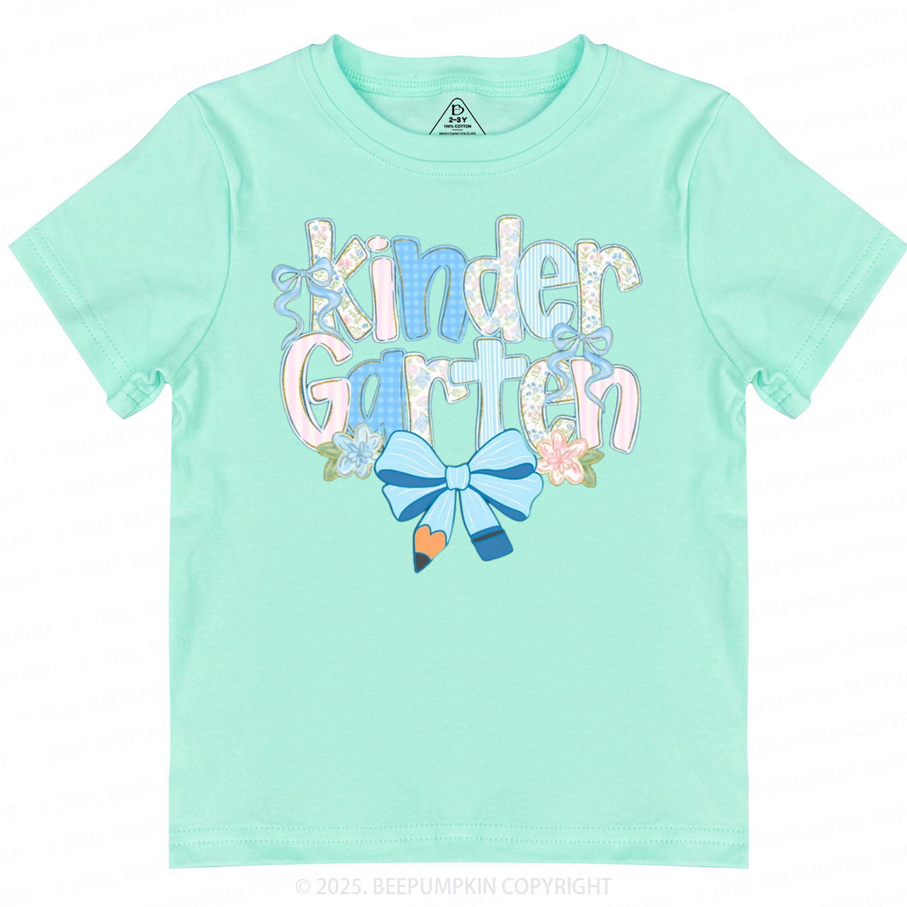 Personalized Floral Bundle Back To School Toddler&Kid's Tees Beepumpkin