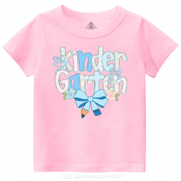 Personalized Floral Bundle Back To School Toddler&Kid's Tees Beepumpkin