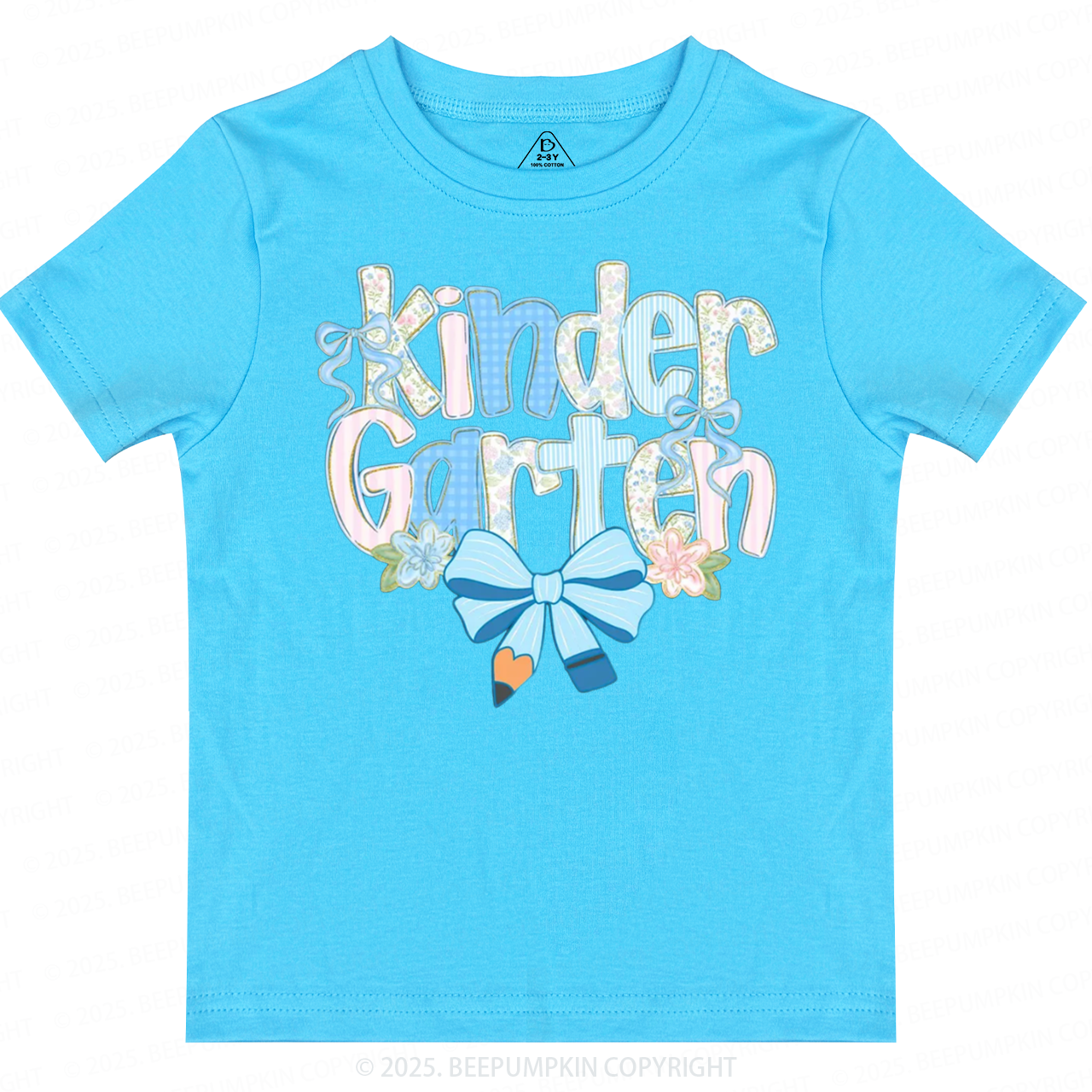 Personalized Floral Bundle Back To School Toddler&Kid's Tees Beepumpkin